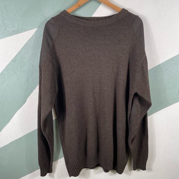 Columbia Brown Men's Cool Stylish Pullover  Knit Sweater Size Large - Picture 8 of 9
